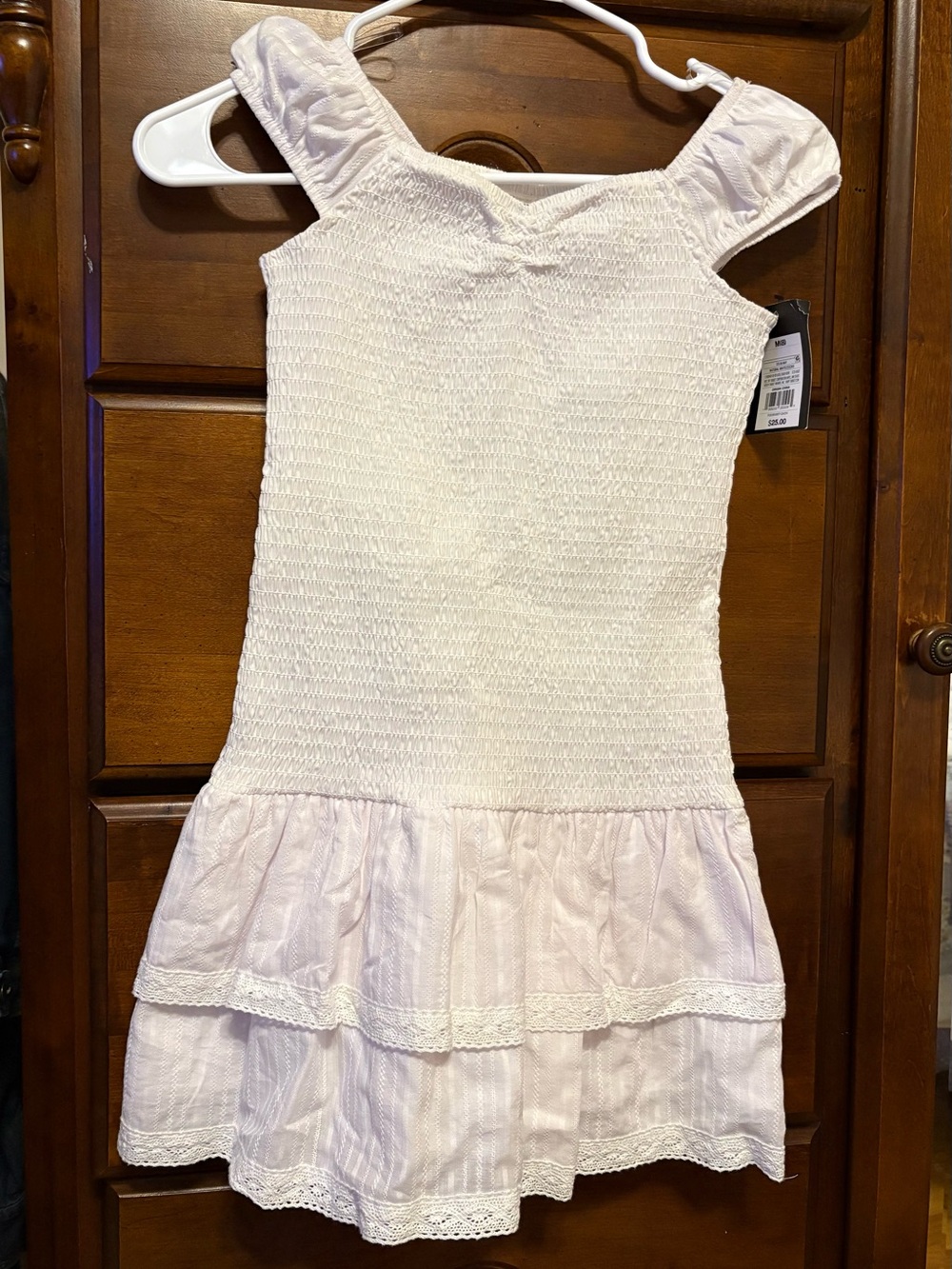 Art Class white dress, girl’s size 8 (M), NWT